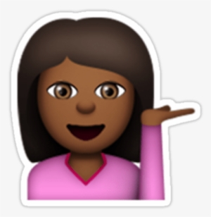 Icons Logos Emojis - Light Brown Girl Emoji