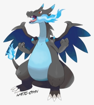 Mega Charizard X By Waitochan On Deviantart Image Library - Charizard Mega Evolution Png