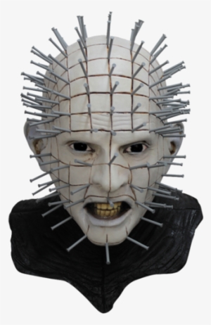 Pinhead Hellraiser Horror Mask Super Deluxe Halloween - Hellraiser Mask