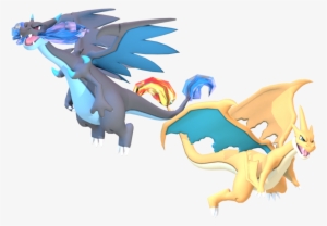 Mega Charizard X And Y For Xnalara By Rpgxplay On Deviantart - Mega Charizard X 3d