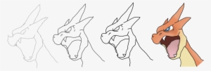 Mega Charizard Head Study - Charizard