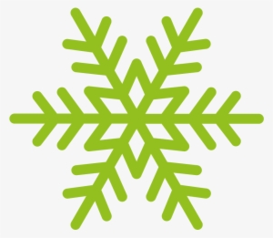 Ski & Snow Icon-01 - Snowflake Silhouette