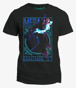 Camiseta Mega Charizard X - T-shirt