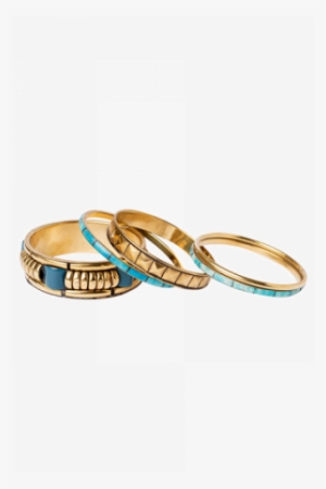 Sea Green With Gold Unique Pattern Bangles - Gold
