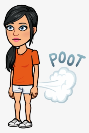When Bitmoji Has A Fart Moji - Bitmoji Girl Fart