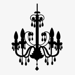 Vintage Birdcage Silhouette At Getdrawings - Clip Art Chandelier Png