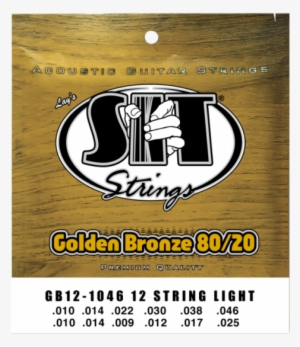 Sit Gb121046 12 String Light Acoustic Guitar Golden