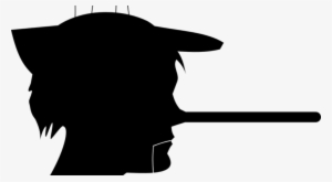 Nature And Books Belong To The Eyes That See Them Ralph - Pinocchio Silhouette