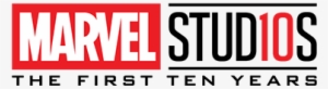 Upcoming Box Marvel Studios, The First 10 Years - Marvel Stud10s Logo Png