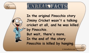 Pinocchio Kill Jiminy Cricket - Singapore National Animal Bird