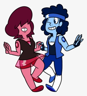 Star Ruby And Star Sapphire Gemsona