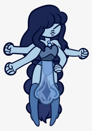 Steven Universe Amethyst And Pearl Fusion - Steven Universe Blue Pearl And Amethyst Fusion