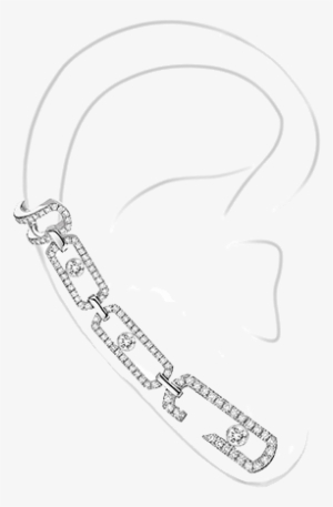 Messika Rose Gold Move High Jewelry Addiction Pave