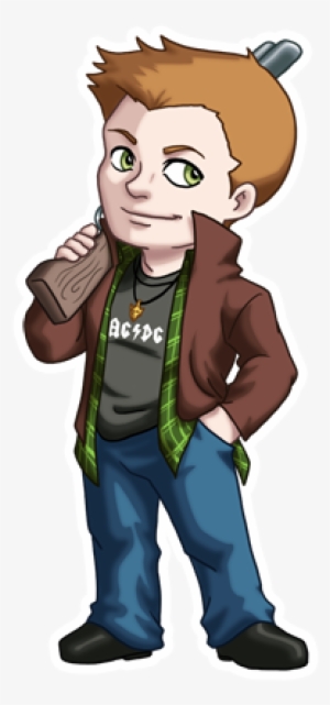 Chibi Dean Winchester By Twinenigma On Deviantart - Dean Winchester Clip Art Png