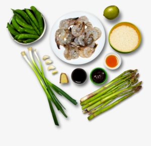 Shrimp & Asparagus Fried Rice - Side Dish