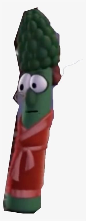 Archibald Asparagus As Manuel - Cartoon