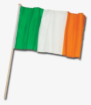 Irish Flag On Pole