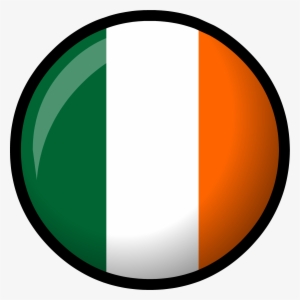 Leprechaun Flag - Ireland Flag Circle Png
