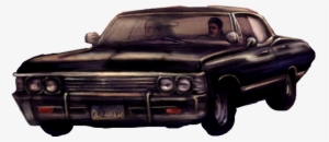 Impala Dean Sam Winchester Supernatural - Supernatural Impala Art