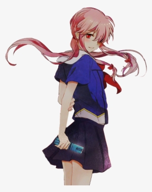 Render Yuno Gasai By - Mirai Nikki Yuno Png