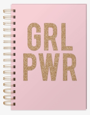 Grl Pwr Spiral Bound Journal - Grl Pwr Png