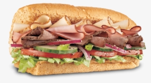 Subway Club Sandwich Tender Turkey Breast, Lean Roast - Subway Club Sandwich