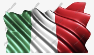 Waving Ireland Flag - Sticker Autocollant Drapeau Brésilien 38x22cm