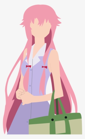 Open - Yuno Gasai Png