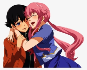 Yukiteru Amano And Gasai - Future Diary Yuki And Yuno