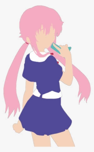 Transparent Yuno - Yuno Gasai Pop Art