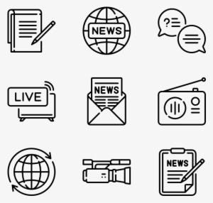 News And Journal - Stationery Icon