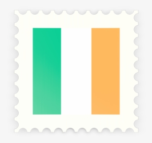 Illustration Of Flag Of Ireland - Ireland Flag Stamp Png