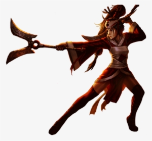 Blood Moon Akali Old Png Image - Blood Moon Akali Png