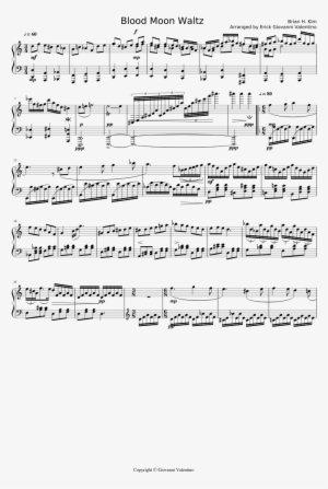 Blood Moon Waltz Sheet Music Composed By Brian H - Star Vs. The Forces Of Evil
