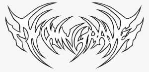 My Own Grave Png Logo - Line Art