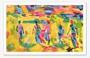 The Long Walk Home - Painting