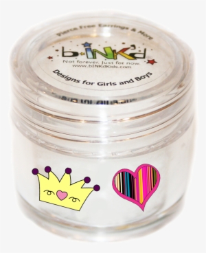 Bink'd® Crown / Striped Heart Jar - Christmas Day