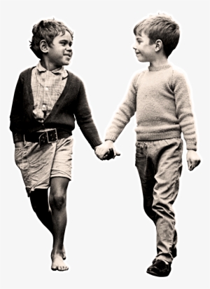 Two Lads Walking - Australia