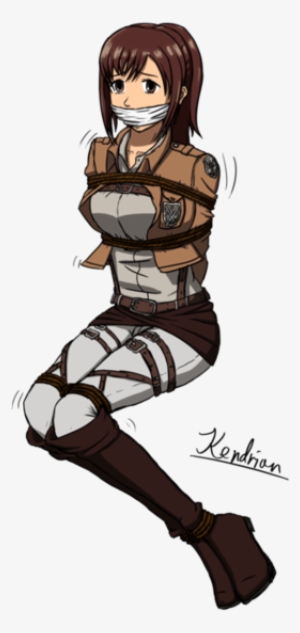 116 Images About Sasha Braus You So Cute On We Heart - Attack On Titan Mikasa Tied Up