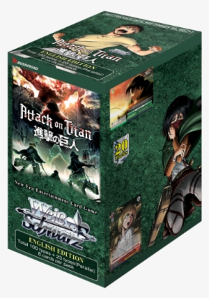 Attack On Titan - Weiss Schwarz Attack On Titans Vol 2 Booster Box