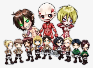 Chibi, Shingeki No Kyojin, And Attack On Titan Image - Shingeki No Kyojin Wallpaper Chibi