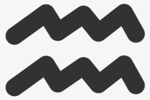 The Pisces And Aquarius Match Is One That Has A Spiritual - Aquarius Zodiac Sign Png