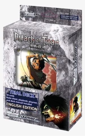 Attack On Titan - Weib / Schwarz Attack On Titan Trial Deck Card Game