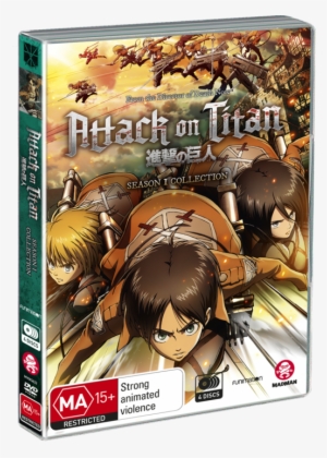 "the World It Creates Is Not Only Imaginative But Also - Attack On Titan Season 1 (dvd)