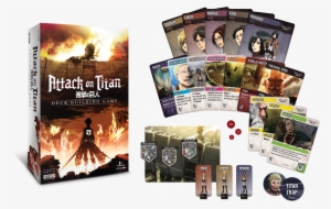 Attack On Titan Deck-building Game Released By Cryptozoic - Attack On Titan Deck Building