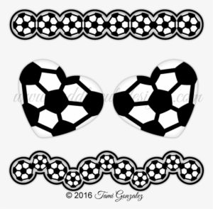Soccer Borders Clip Art Sports Music Clipart - Soccer Border Png