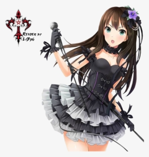 File History - Anime Girl Music Render