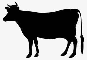 Beef Svg Png Icon Free Download - Cow Black Clip Art