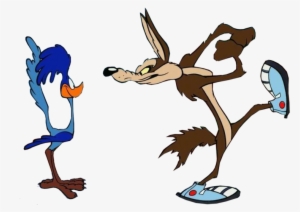 Roadrunner Clipart Warner Brothers - Road Runner Wile E Coyote Png