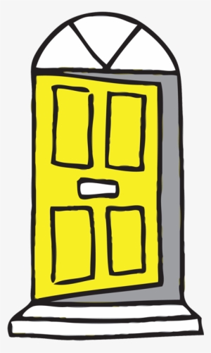 Yellow Door Clipart